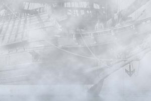 Bateau dans le brouillard