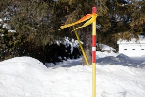 Rubans sur un piquet