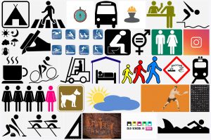 Séies d'icônes sur le site pixabay