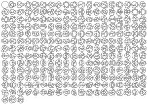 The Rolfsen Knot Table Mosaic