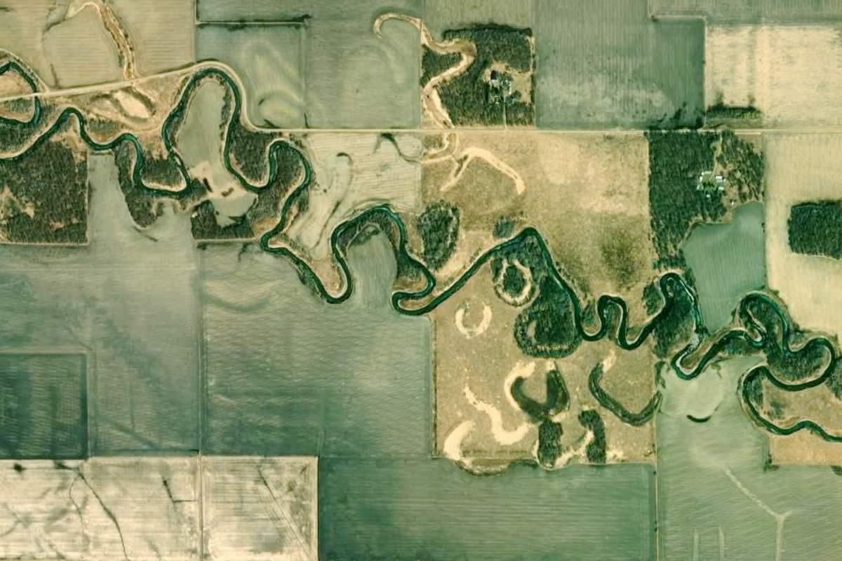 Les méandres de la Pembina