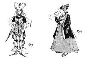 La mode en 1993 imaginée en 1893
