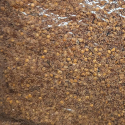 Mélange bran de scie et millet