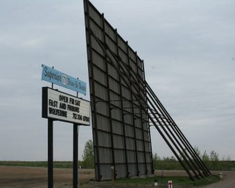 Écran plat de ciné-parc
