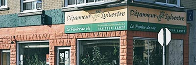 La façade du dep